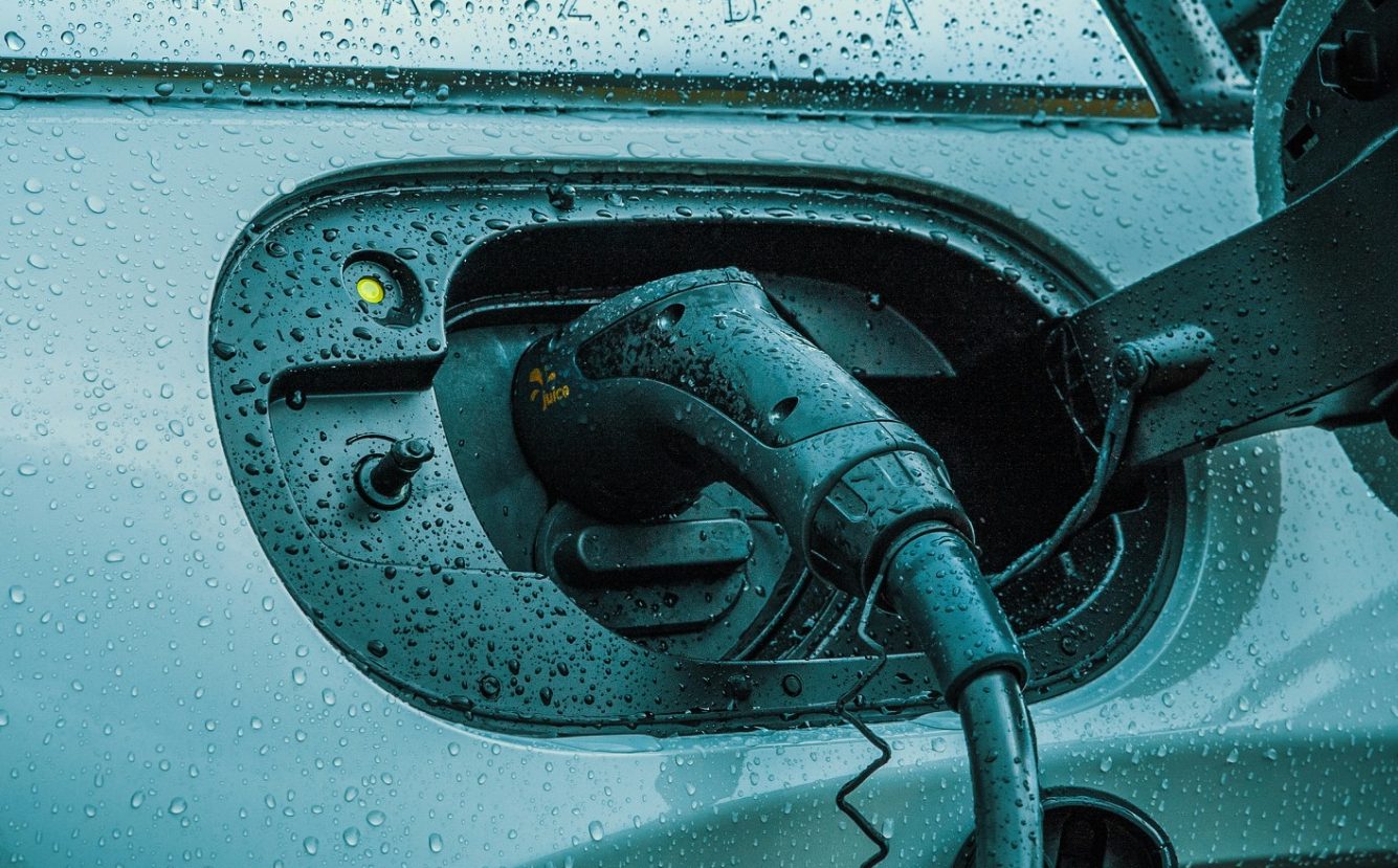 Ladestecker eines Elektrofahrzeugs